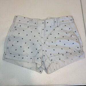Nautica Women's 8 Sailboat striped Shorts Nautical, beach, Coastal, New England